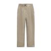 Spring New Arrival Casual Two-Piece Suit Beaded Linen Vest 7901322 Linen Wide Leg Pants 7901222
