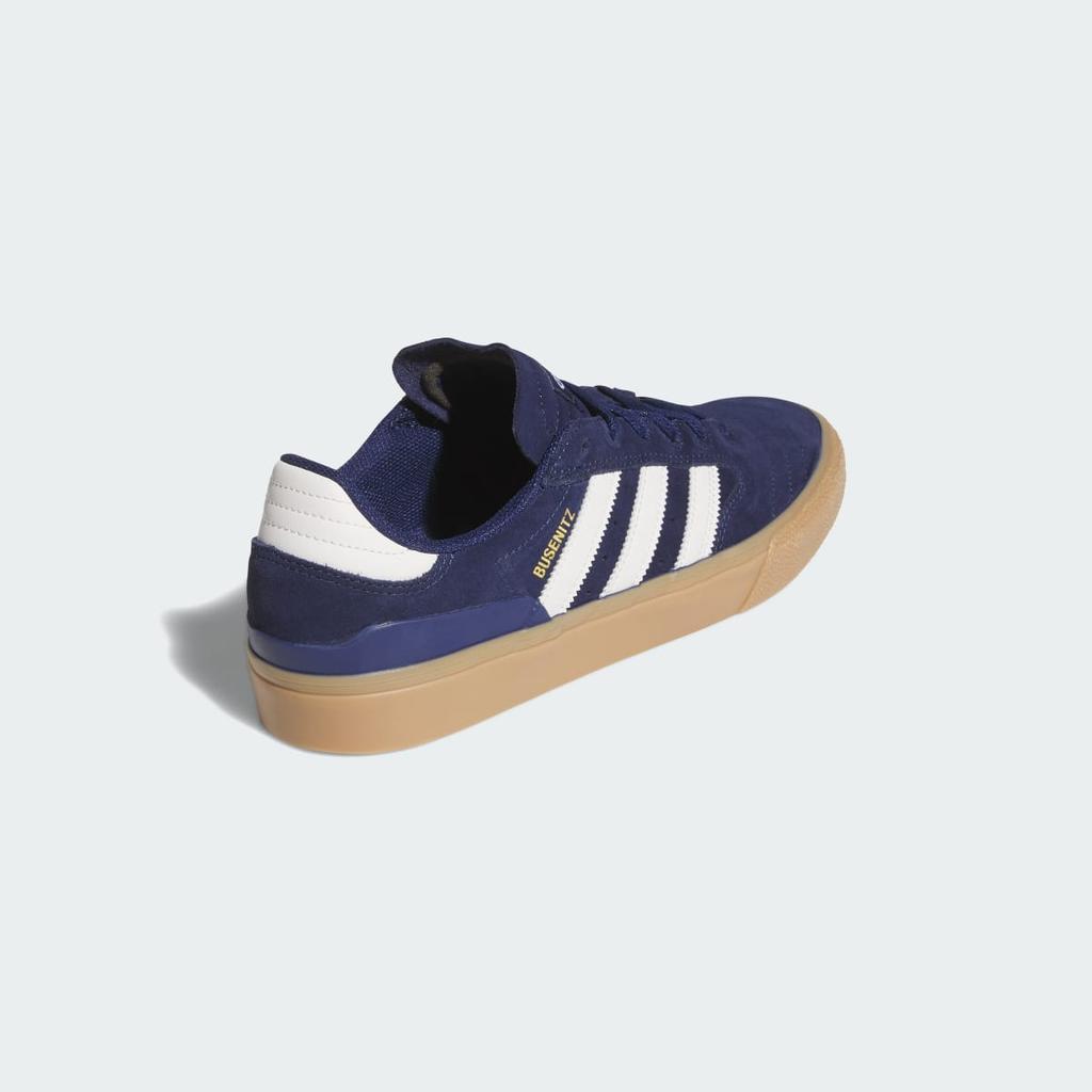 adidas BUSENITZ VULC II KJ0245 Unisex Originals Sneakers Dark Blue / Crystal White / Gum