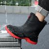 Men's Outdoor Non-Slip Waterproof Rain Boots for Mountain Climbing & Fishing