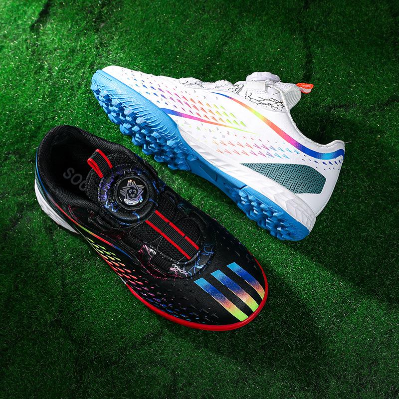 Broken Nails Children's Football Shoes Boys Elementary School Football Shoes Women's Knob Mandarin Duck Girls Football Training Shoes