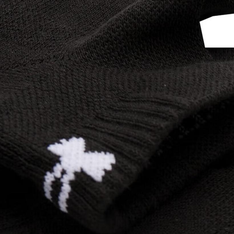Under Armour Breathable Casual Running Training Socks 3 Pairs Unisex socks Black 1386312-001