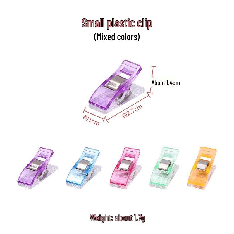 Colorful Plastic Cross Stitch Positioning Clip for Patchwork Sewing