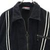 Bear 90s Old Corduroy Zip jacket M black Men's Used