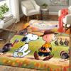 1Pc Pumpkin Parade Moonlight Rug Office Carpet Indoor Outdoor Doormat Nonslip Soft And Comfortable Living Room Christmas Halloween Gift D918101