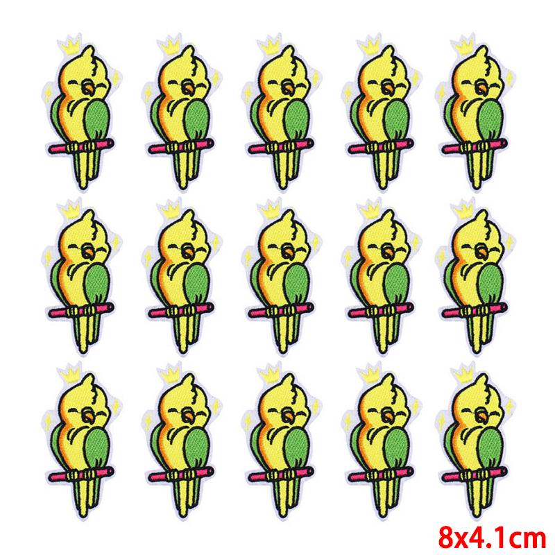 10 st/lot Grossistförsäljning av broderilappar Strykplåster för klädlappar på kläder Jackor Dekor applikationer Sytillbehör