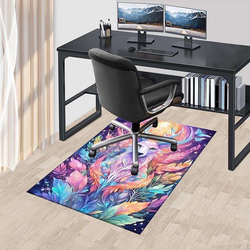 1PC Deer Fantasy Extra Large Non Slip Floor carpet, Office, family, Studio   Large Area Rug Indoor Rugs, Bold Statement Piece