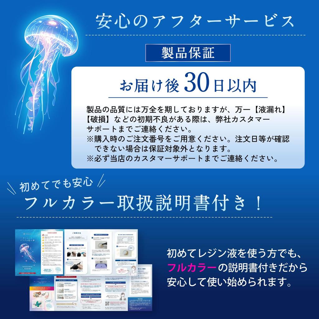 RENAGE Resin Liquid UV Large Capacity Hard Medium Jellyfish Includes Nozzle and Instruction Manual of LED, 125g, Transparent, Type, Viscosity, Dream,