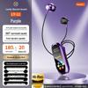 High-Quality Clip-on Bluetooth Earphones with Long Battery, Noise Reduction, and Clear Calls for Wireless Sports