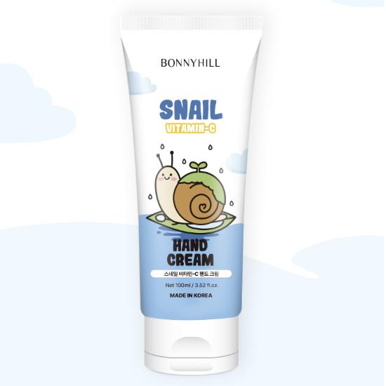 

[BONNYHILL] Rice Niacinamide/Snail Vitamin-C Hand Cream (100ml) 02)Snail Vitamin C