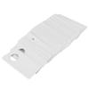 600Pcs Plant Label Waterproof White PVC Flower Hanging Marker Tag for Garden Courtyard