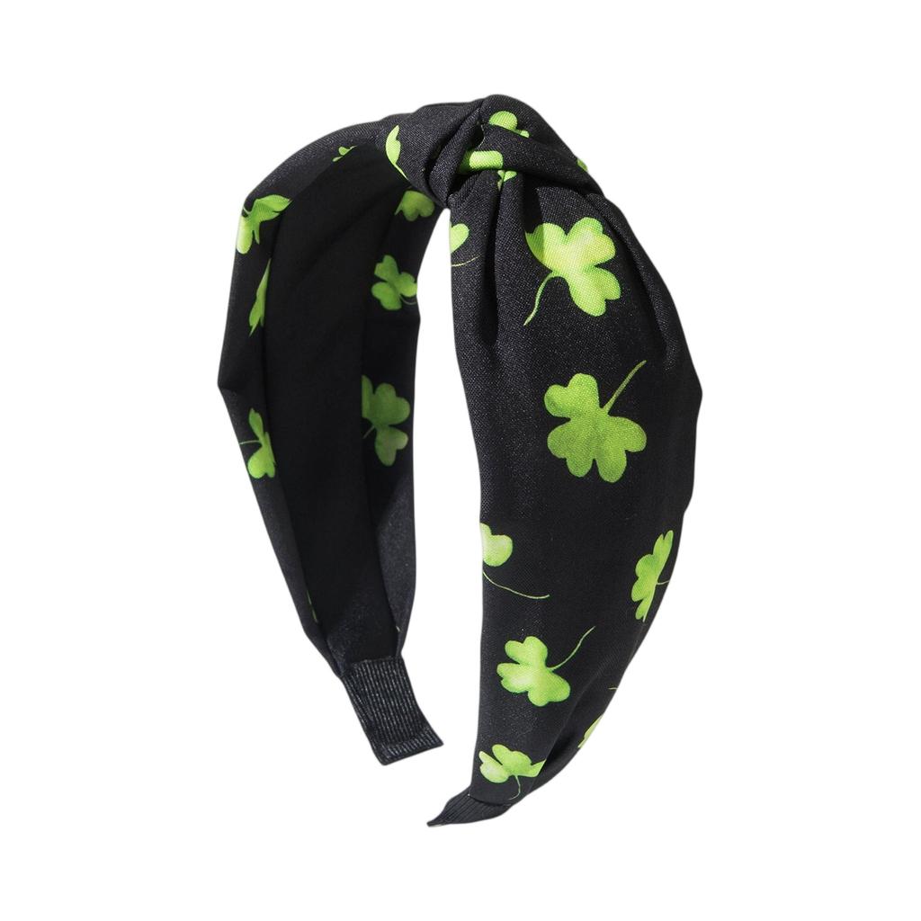 St. Patrick's Day Wide- Headband - Unique Irish Festival Party Hair Accessory