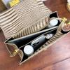 New Wind Crocodile Pattern Briefcase Bag Portable Shoulder Oblique Span Women's Bag