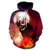 Brin Sweatshirt Unisex Tokyo Ghoul Cosplay Sweater Capuche Sweat Pullover Hoodie