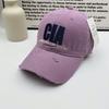European and American Spring Retro Letter Embroidered Cap Soft Top Versatile Baseball Cap Spring and Autumn Sunshade Anti-sun Hat Trendy Men and Women