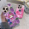 Case For IPhone 16 16 Pro Max 5G Phone Cover Cartoon Cat Panda Pattern Popular Fashion Protective Silicone Bumper For IPhone 16