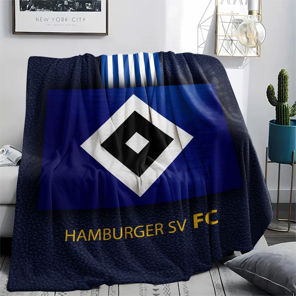 

Hamburg Football Team,pattern Flannel Blanket, High quality Comfortable for All Seasons, Home Decor, Warmth and Comfort, Perfect for Gifts. 150cm x 200cm