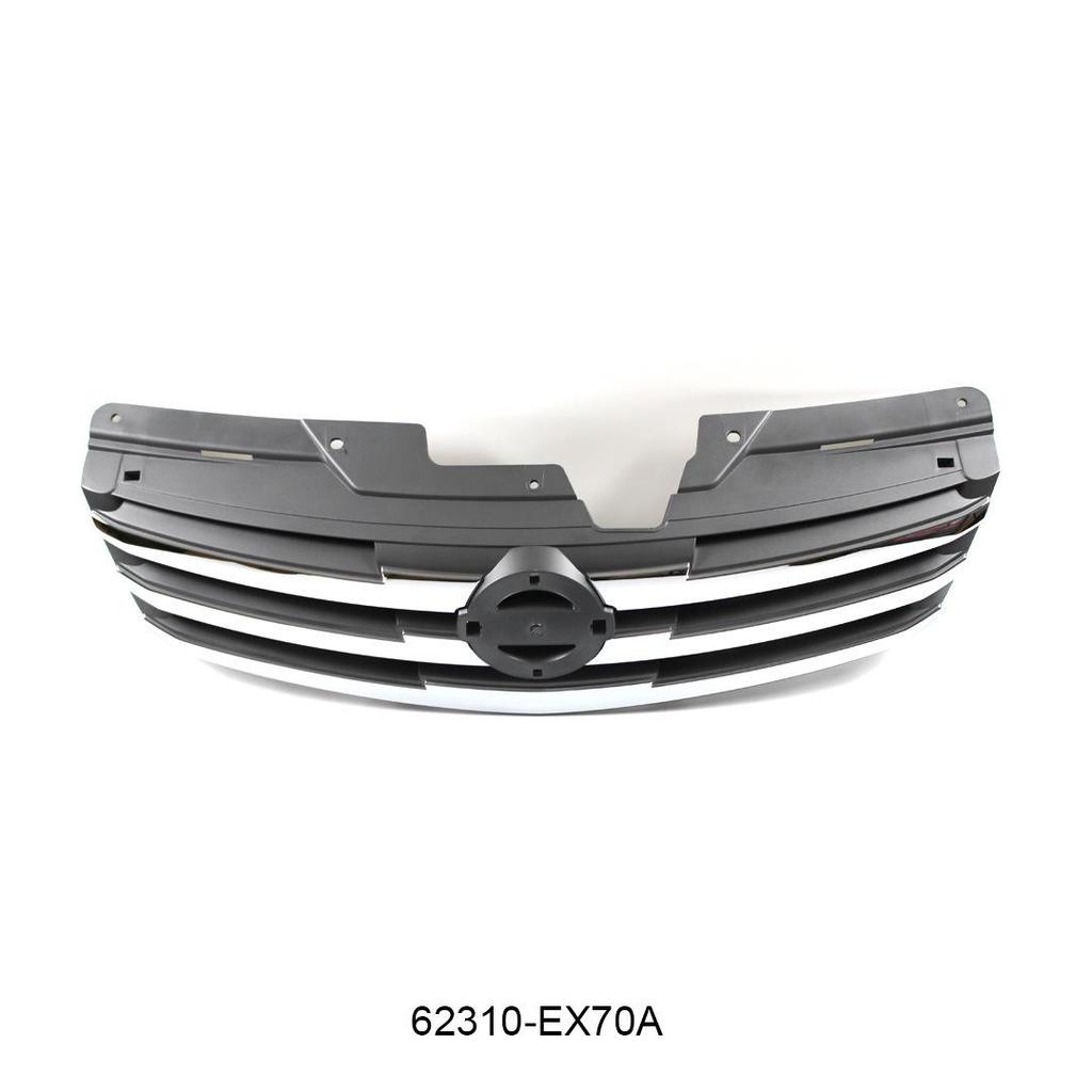 2009-11 Sylphy Front Grille Central Cooling Air Intake Grille, Part 62310-EX70A
