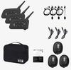 Xinowy V4c PRO Football Referee 4-Person Walkie-Talkie Set: In-Ear Left Ear, 3 Units + Bag