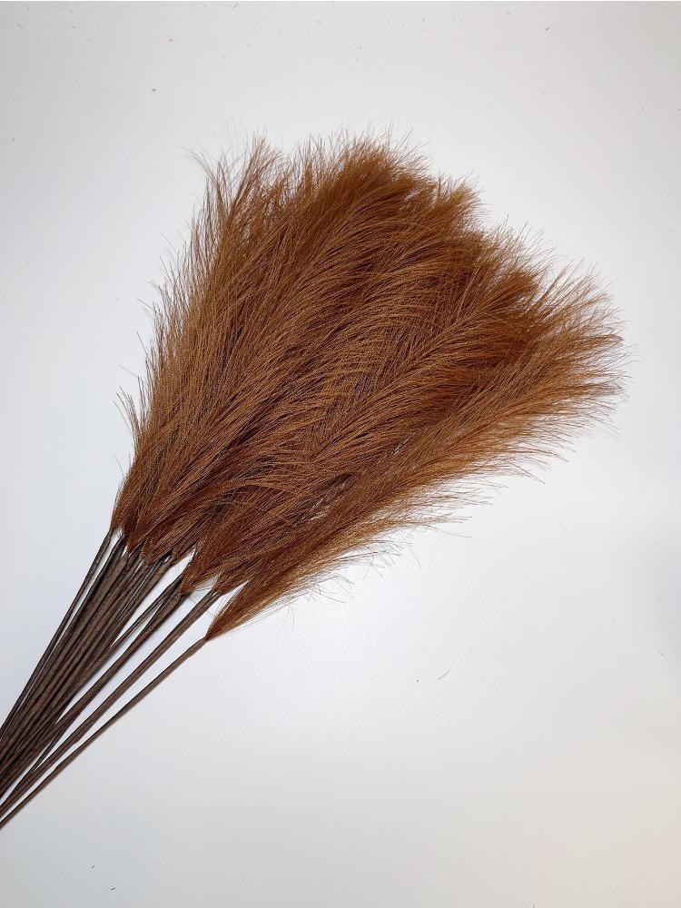 20Pcs Artificial Pampas Grass 54cm Large Artificial Fluffy Reed Fake Flower Feather Arrangement for Floor Vase Boho Farmhouse Home Wedding Decor