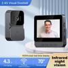 4.3 Inches IPS Screen Wireless Doorbell Household Intercom Video Camera Night Version Two-Way Speaking Video Door Ring