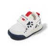 Babylaufschuhe mit weicher Sohle und Klettverschluss - Cartoon-Stil für Jungen und Mädchen, Frühling/Herbst