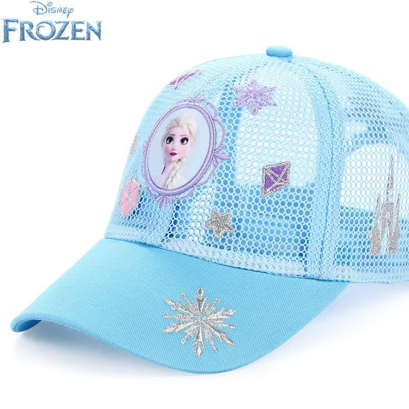 Disney Elsa Princess Girls Summer Mesh Sun Hat 54