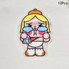 10Pcs Cartoon Crying Baby Ziplock Bag Special-Shaped Packaging Bags Snacks, Biscuits And Candy Storge Bags Thickened Bag
