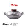 Commercial set Fish hot pot Fondue Chinoise Induction cooking gas universal aluminum pot tajine Thick uncoated soup dry pots