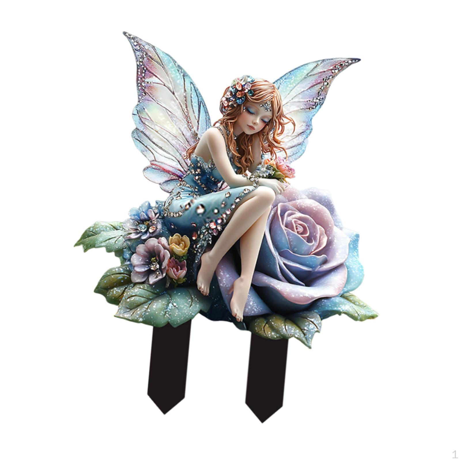 

2D Садовый колышек Fairy Ground Connector для декора патио и двора Style A