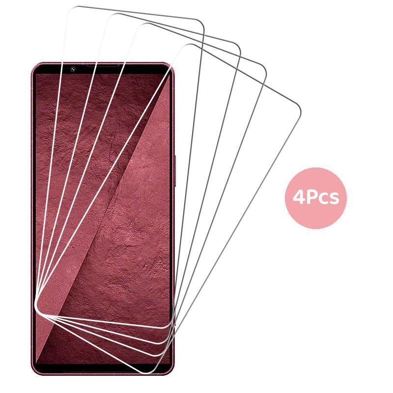 Full Clear Glass For Sony Xperia 1 VIII Tempered Glass Screen Protector HD Protective Phone Film For Sony Xperia 1 VIII