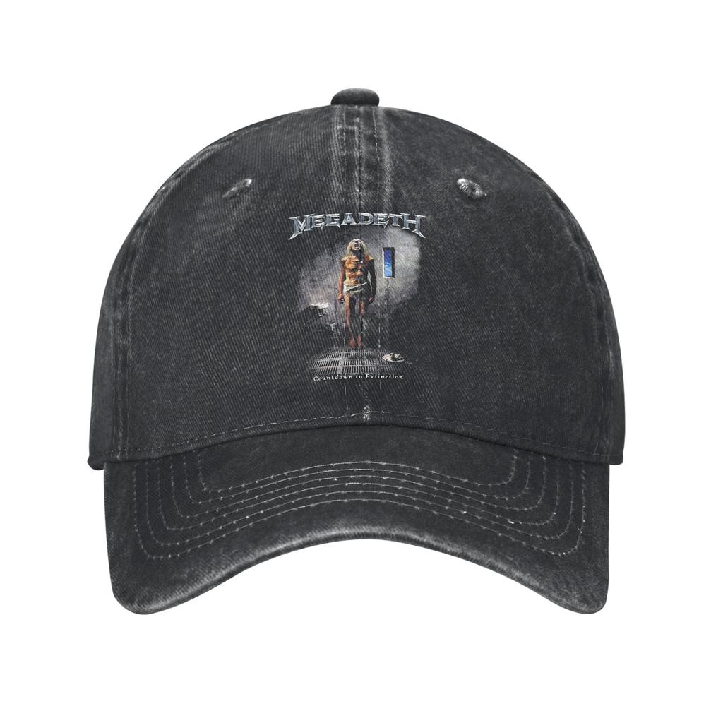 Megadeths New album tour 2026 Washed Baseball Cap Vintage Sun Hip Hop Hats Summer Women Unisex Outdoor Sport Snapback Cap