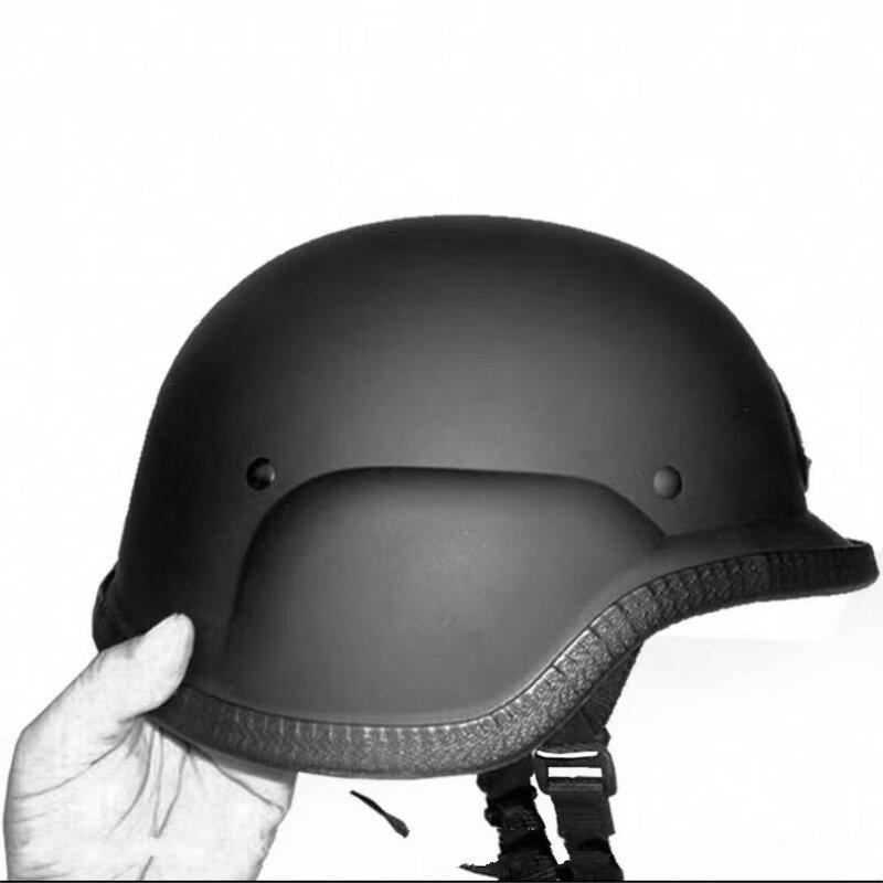 WEZHO Security Helmet with Steel Mesh Mask