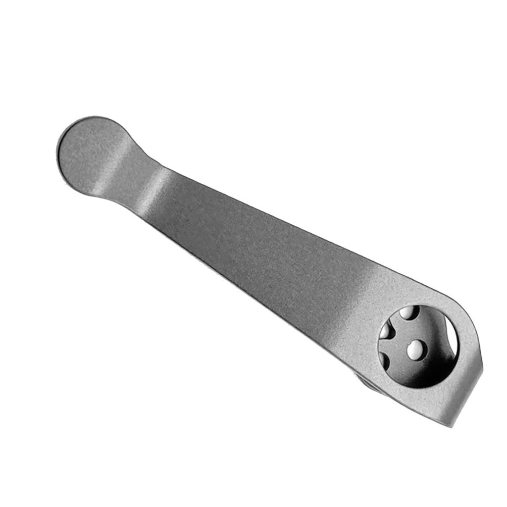 Titanlegierung Rückenclip DIY Zubehör Klapptaschenmesser Werkzeugmesser Rückenclips für Recons