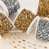 1meter/pack Stainless Steel Cross Chains for Jewelry Making DIY Women Men Necklace Bracelet Bulk Chain Accessories