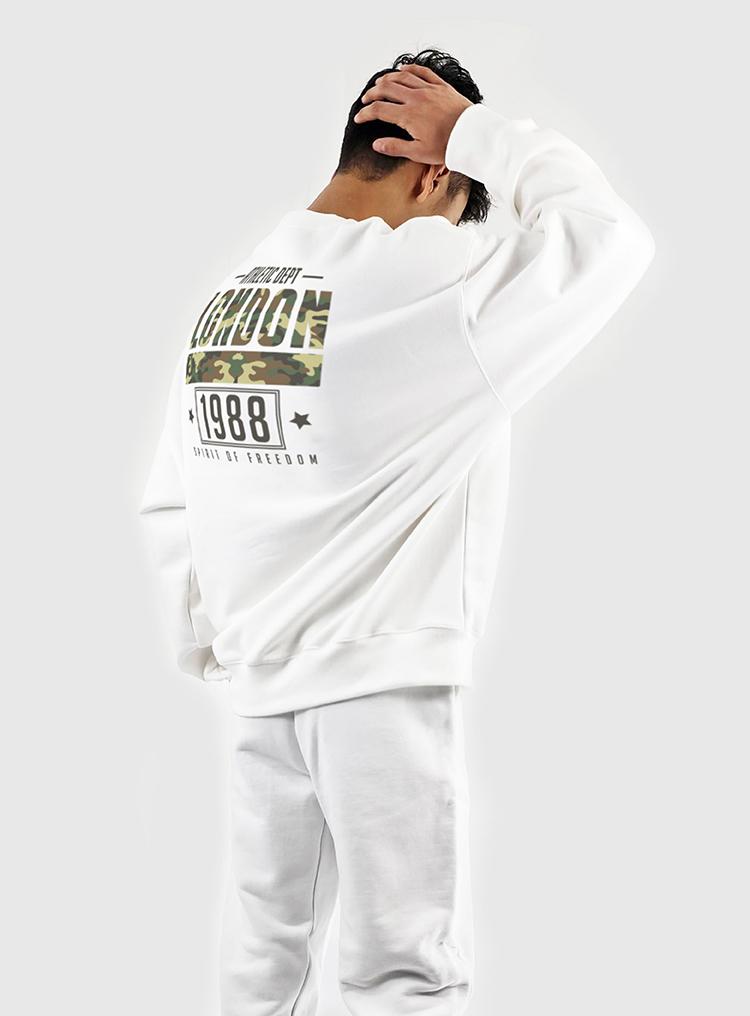 Будь смелым Будь крутым Лондонский военный [Mtm] White/2Xl (Free4)