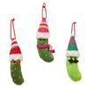 Creative Spanish Cartoon Green Banana Pendant With Hat Perfect Party Decoration