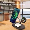 3 In 1 Drahtlose Ladegerät Halter Für Apple Iwatch Airpod Magnetische Ladestation Für Magsafe Iphone 12 13 14 Pro max Zubehör