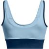 Under Armour Color Block Slim Fit Sleeveless Tank Top Women tops Light-Blue 1379153-490