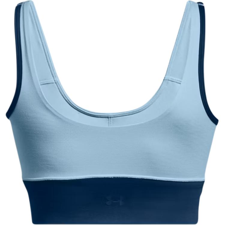 Under Armour Color Block Slim Fit Sleeveless Tank Top Women tops Light-Blue 1379153-490