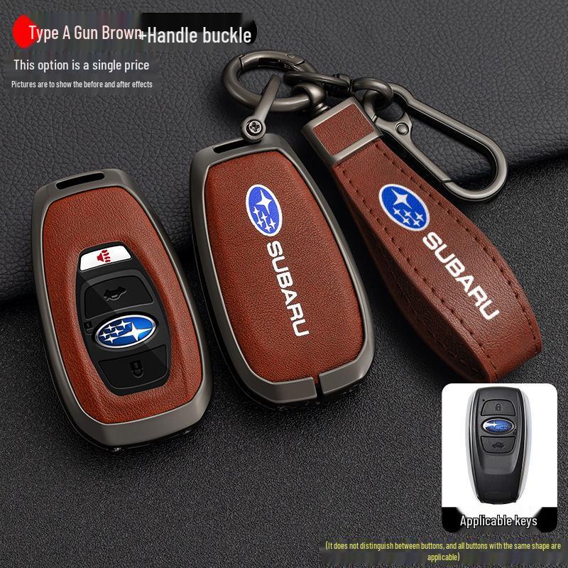 Hochwertiges Schlüsselgehäuse für Subaru: XV, Forester, BRZ, Outback, Legacy, Ascend