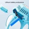 Automatic Bubble Machine for Kids Bubble Blower with Lights And Music Adjustable Height 17-38 Inches Vertical Bubble Tower Stand Hands-Free