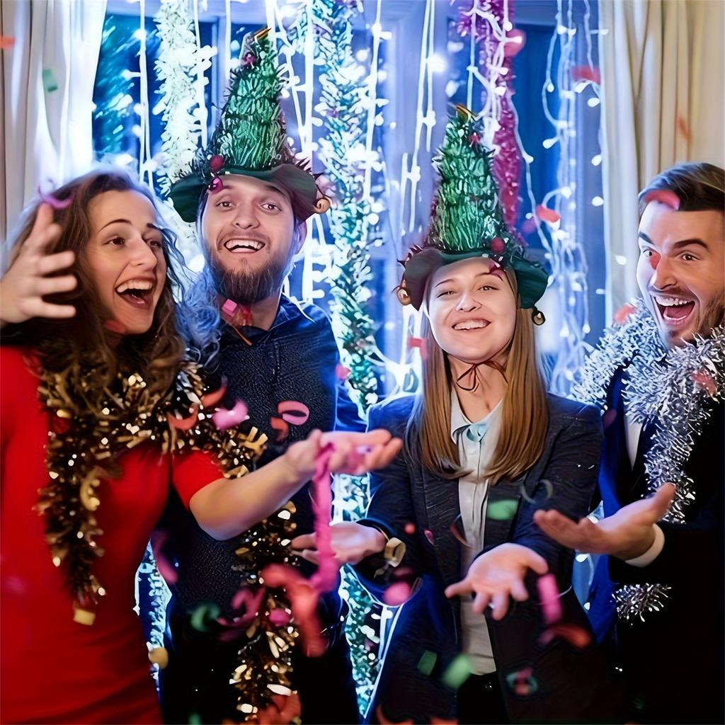 1Pc Christmas Tree Costume Hat, Suitable For Holiday Parties, Christmas Decorations, Ugly Sweater Parties, And Christmas Accessories