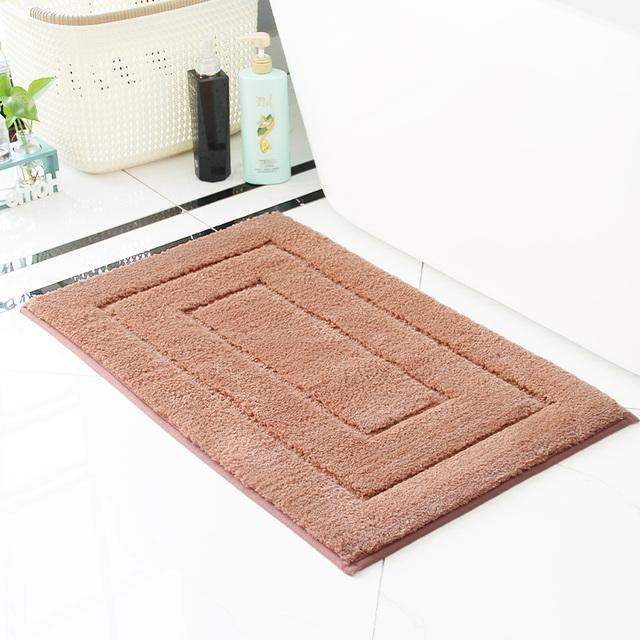 Super Absorbent Bath Mat Non -Slip Quick Drying Bathroom Rug Entrance Doormat Bathtub Floor Mats Toilet Carpet Home Decor