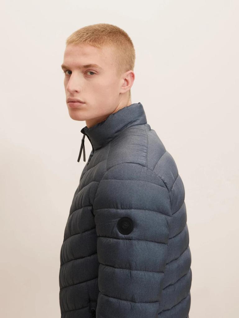 Демисезонная куртка Tom Tailor Steppjacke (1031474) grey twill structure