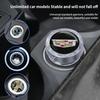 ABS Dust Proof Car Logo Cigarette Lighter Cover Protector Caps for Cadillac ATS BLS CT4 CT5 CTS ESCALADE SRX STS XT4 XT5 XT6 XTS
