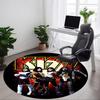 1pc KISS Band Office Round Area Rug, Under Office Chairs Bedroom Living Room Home Decor A1016286