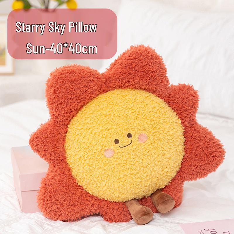 Modern Minimalist Star Cushion: Cute Cloud Tatami Sofa for Living Room