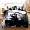 Tokyo Ghoul Kaneki Ken Bedding Set Cartoon Anime Set Adult Kid Bedroom Duvet Cover Sets 3D Print Anime Home Textileextile741