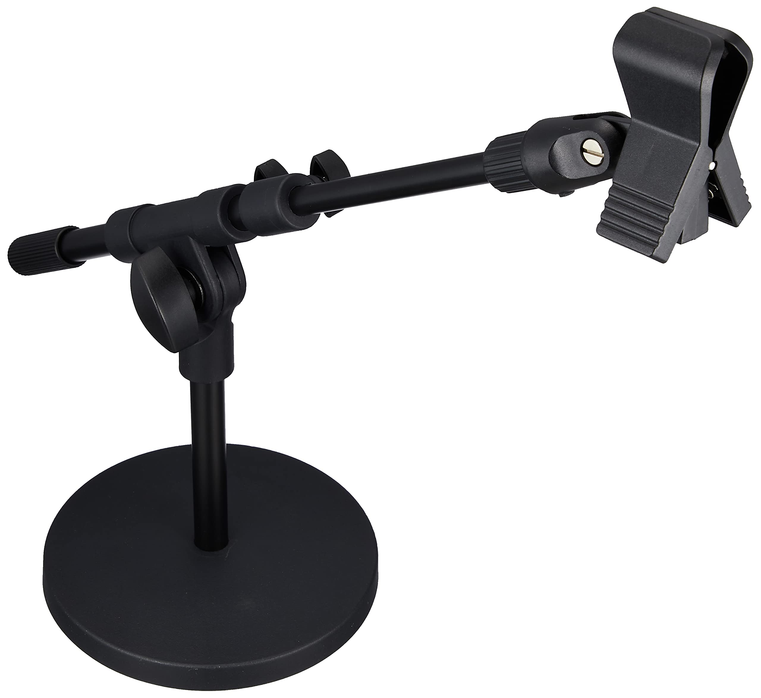 

Kingjim SPMS2-BK Speaker and Microphone Compatible Desktop Stand, Black