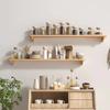 Solid Wood Wall Shelf for Books Kitchen Wall Organizer Stand Partition Wall Dividers Flower Pot Holder Home Decor Storage Rack
